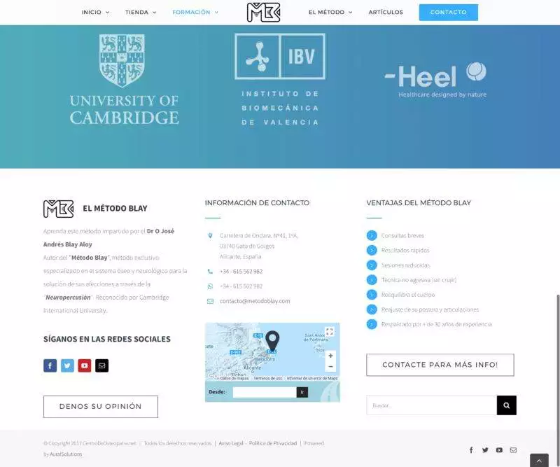 metodoblay.com footer