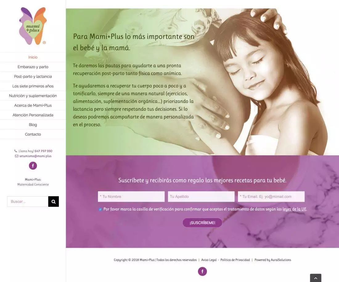 mami.plus footer - preview